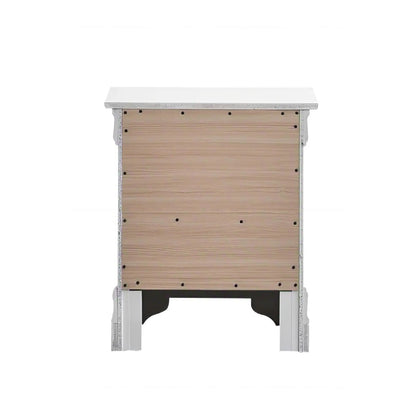 Verona Nightstand with Crystal Drawer Pulls
