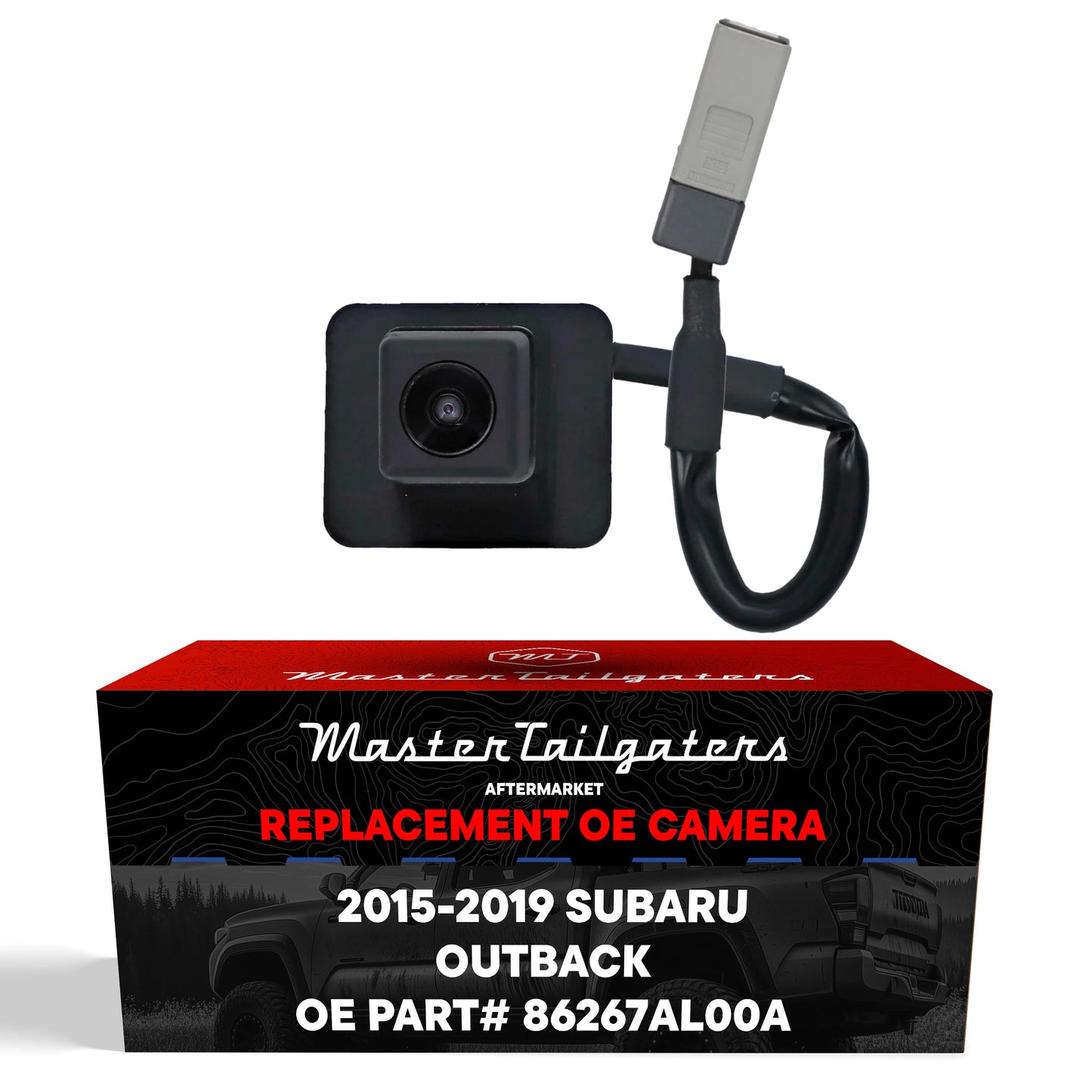 Master Tailgaters Subaru Outback backup camera 86267AL00A with wiring harness on Tampa Home & Garden Store
