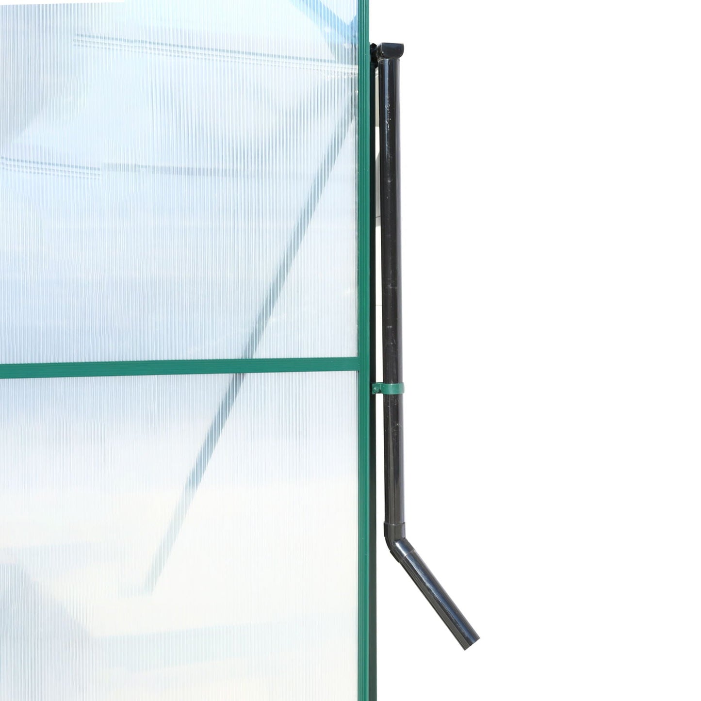 Heavy Duty Polycarbonate Greenhouse Kit and Door