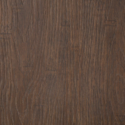 Dark brown wood grain surface with visible grain lines and texture on Tampa Home & Garden Store