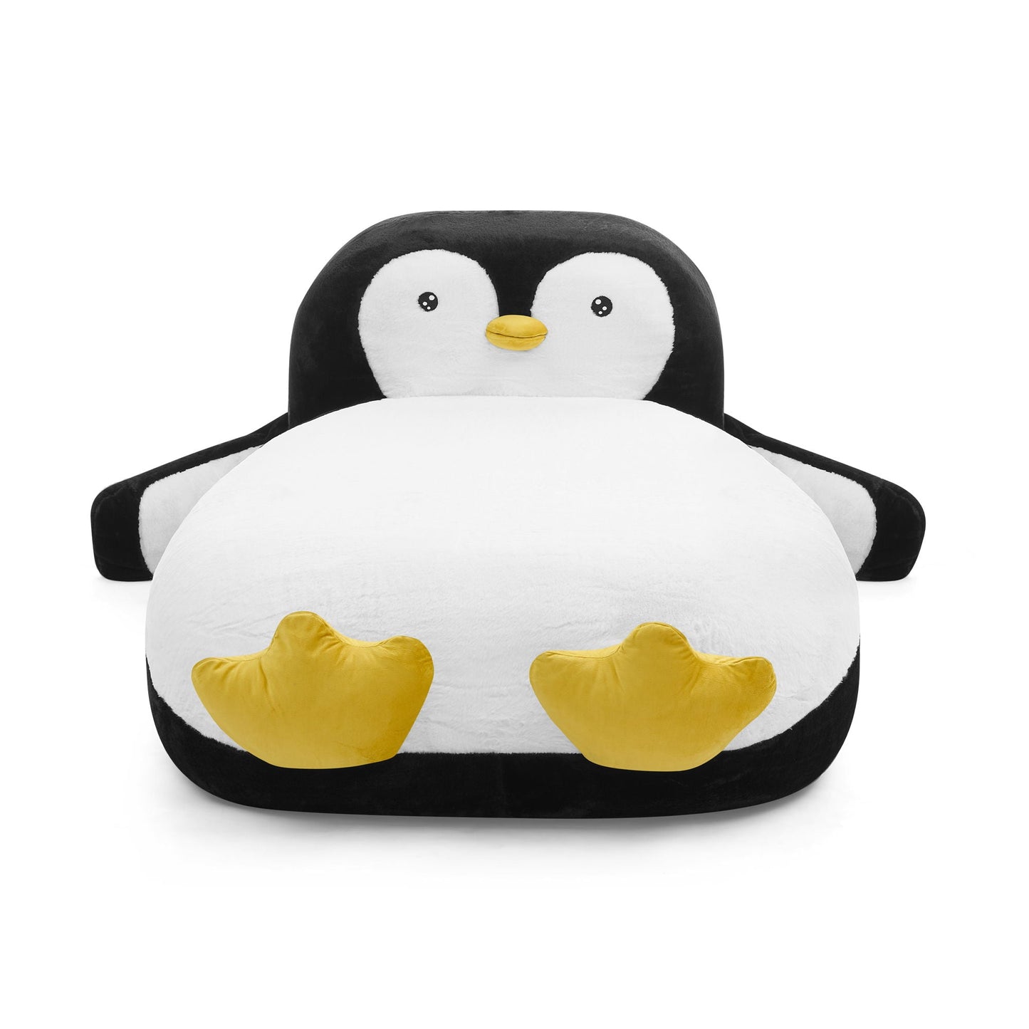 Large Plush Penguin Bed and a Lounger For Kids