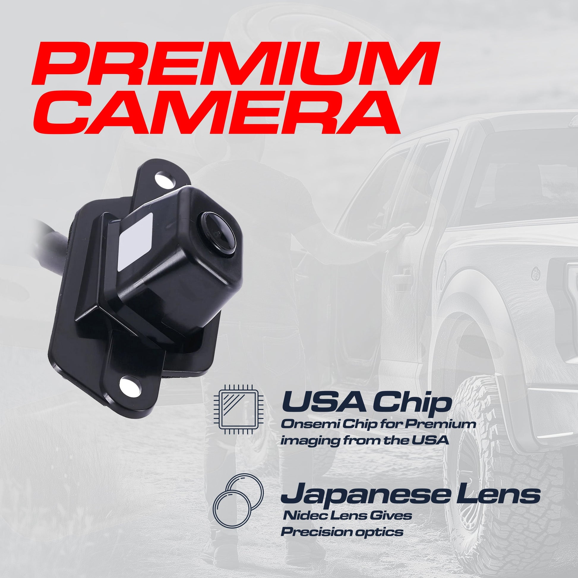 Master Tailgaters Toyota 4Runner OEM backup camera in black housing (OE part #86790-35010) on Tampa Home & Garden Store