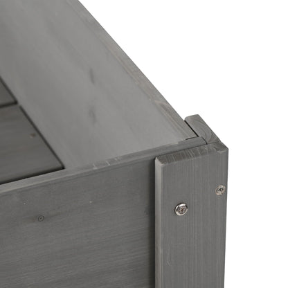 Raised Outdoor Garden Bed and Planter Box