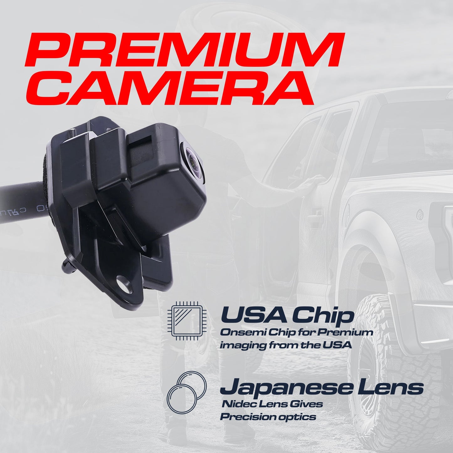 Backup camera Master Tailgaters, black OEM OE for Toyota 4Runner (2007-2009) on Tampa Home & Garden Store
