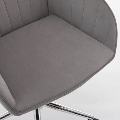 Adjustable Ergonomic Chair With Swivel Backrest
