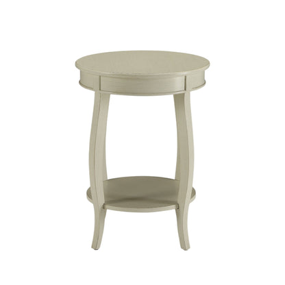 Aberta Storage Accent Table with Solid Wood Legs