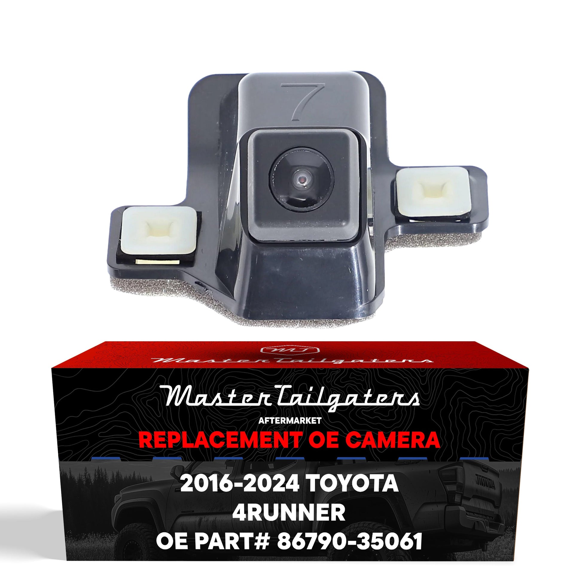 Toyota 4Runner backup camera OEM Master Tailgaters 86790-35061 black housing with lens on Tampa Home & Garden Store