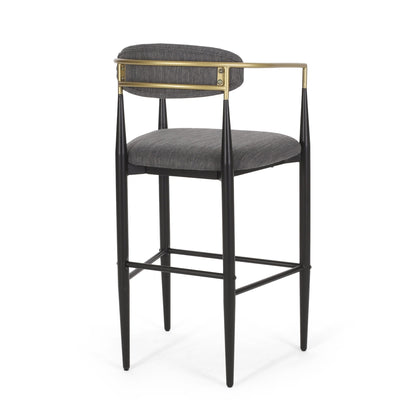 Upholstered Bar Stools for Kitchen Island Seating