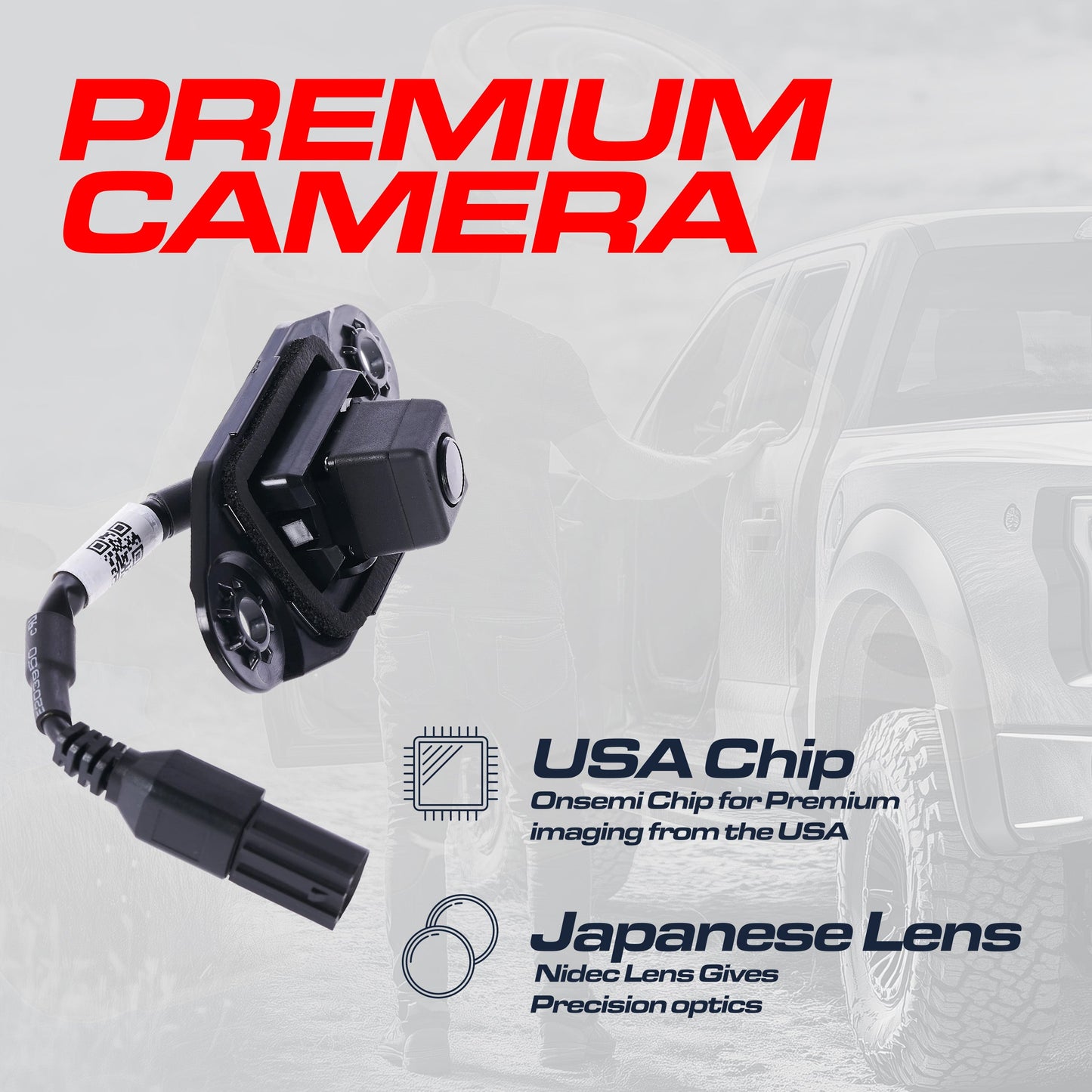 Master Tailgaters Avalon OEM backup camera 2011-2012, part #86790-41030, black housing on Tampa Home & Garden Store