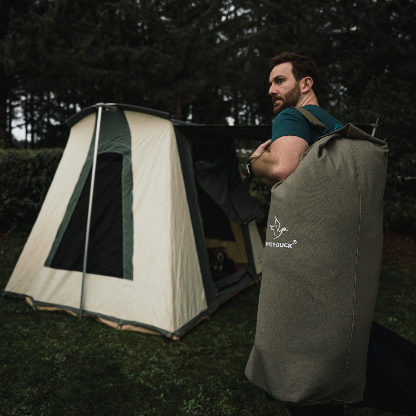 Hoplite Canvas Top Load Bag