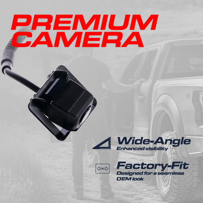 OEM backup camera for Cadillac CTS/CTS-V Coupe & Wagon by Master Tailgaters, black wide-angle on Tampa Home & Garden Store