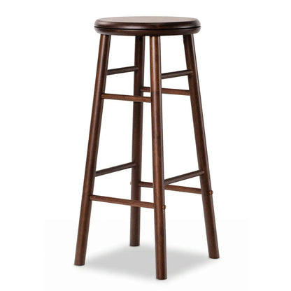 29 Inch Swivel Bar Stools Set of 2 With Footrests