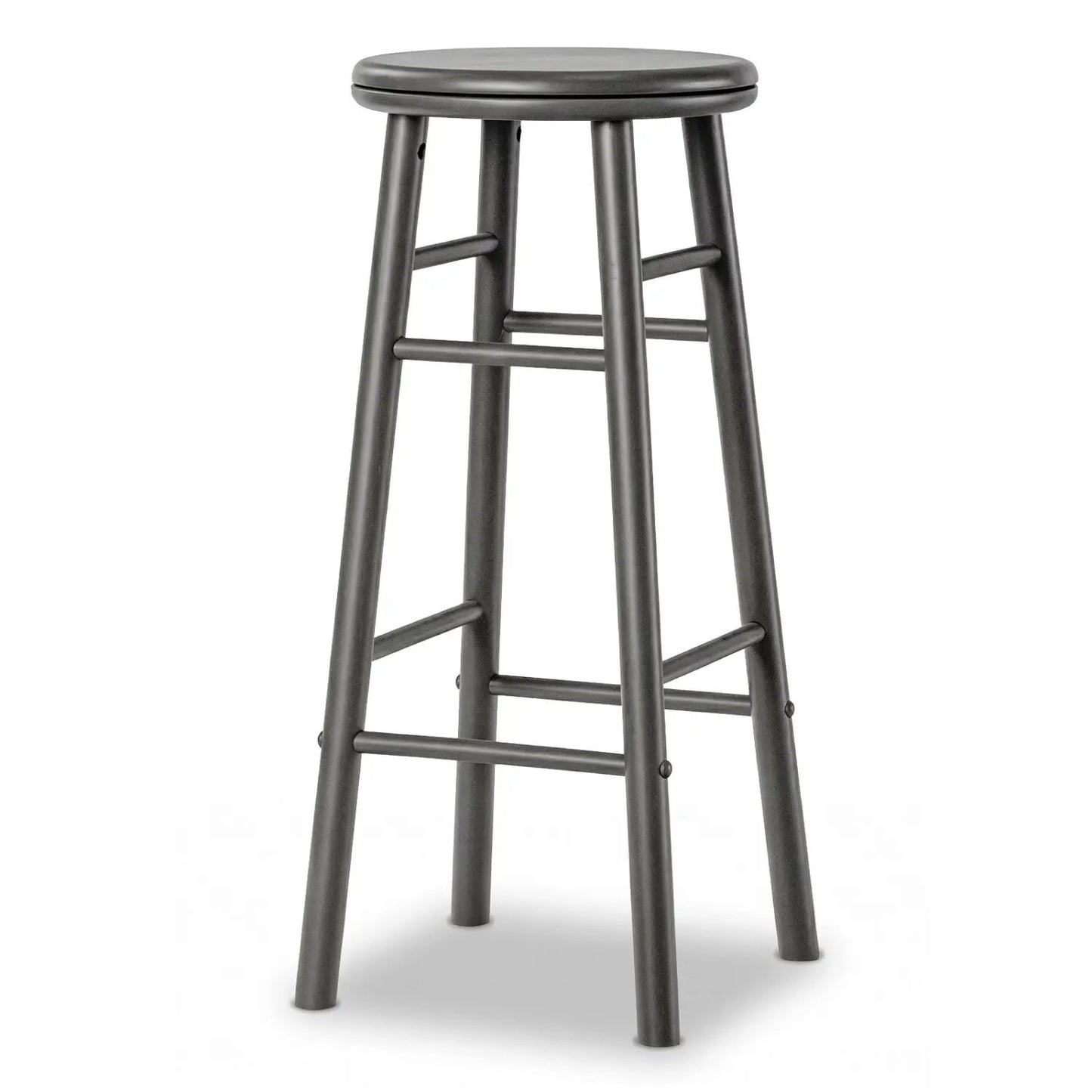 29 Inch Swivel Bar Stools Set of 2 With Footrests