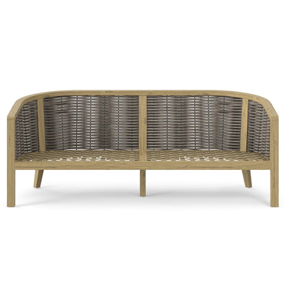 Parkside Natural Outdoor Sofa and Cushions