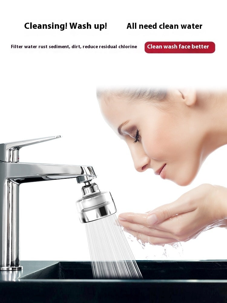 Faucet-Mount Water Filter with Tap Extender, chrome finish, UpTrend Deals on Tampa Home & Garden Store