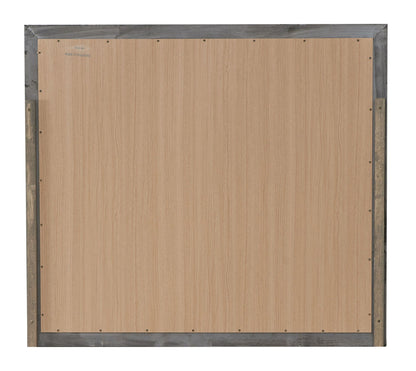 Mirror back view by HouseOfZazla with plywood backing and pearl silver or dark gray frame on Tampa Home & Garden Store