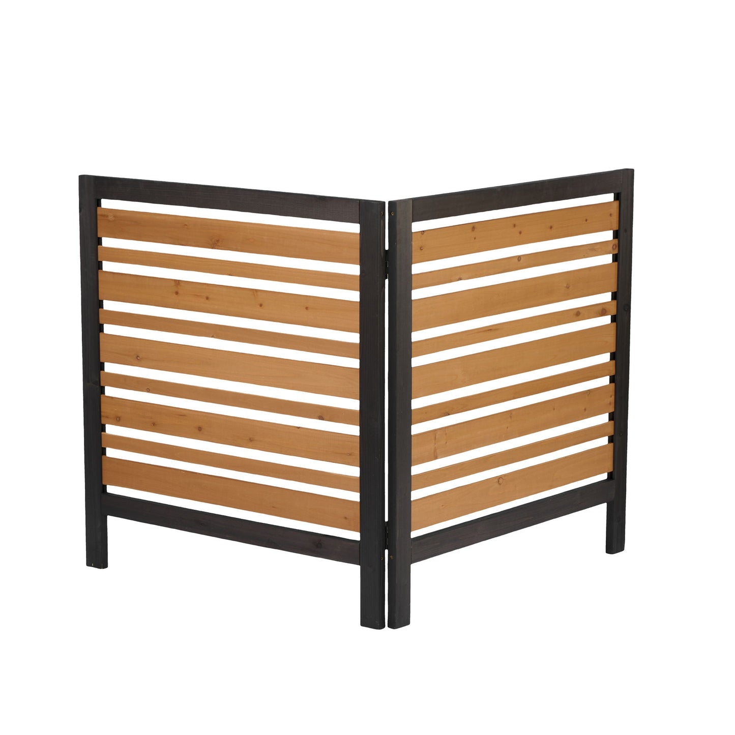 Premium Solid Wood Ac Screen for a Private Patio