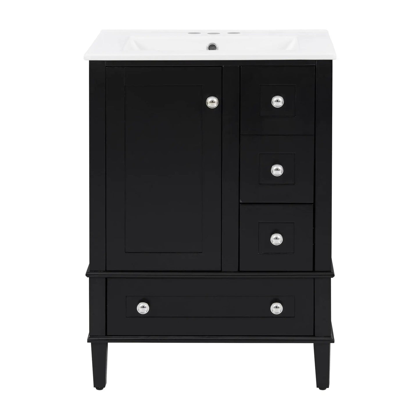 Bathroom Vanity With Basin and Soft Close Drawers