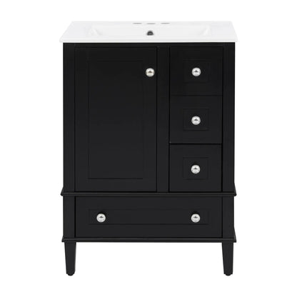 Bathroom Vanity With Basin and Soft Close Drawers