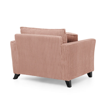 Premium Corduroy Lazy Sofa Chair and Backrest