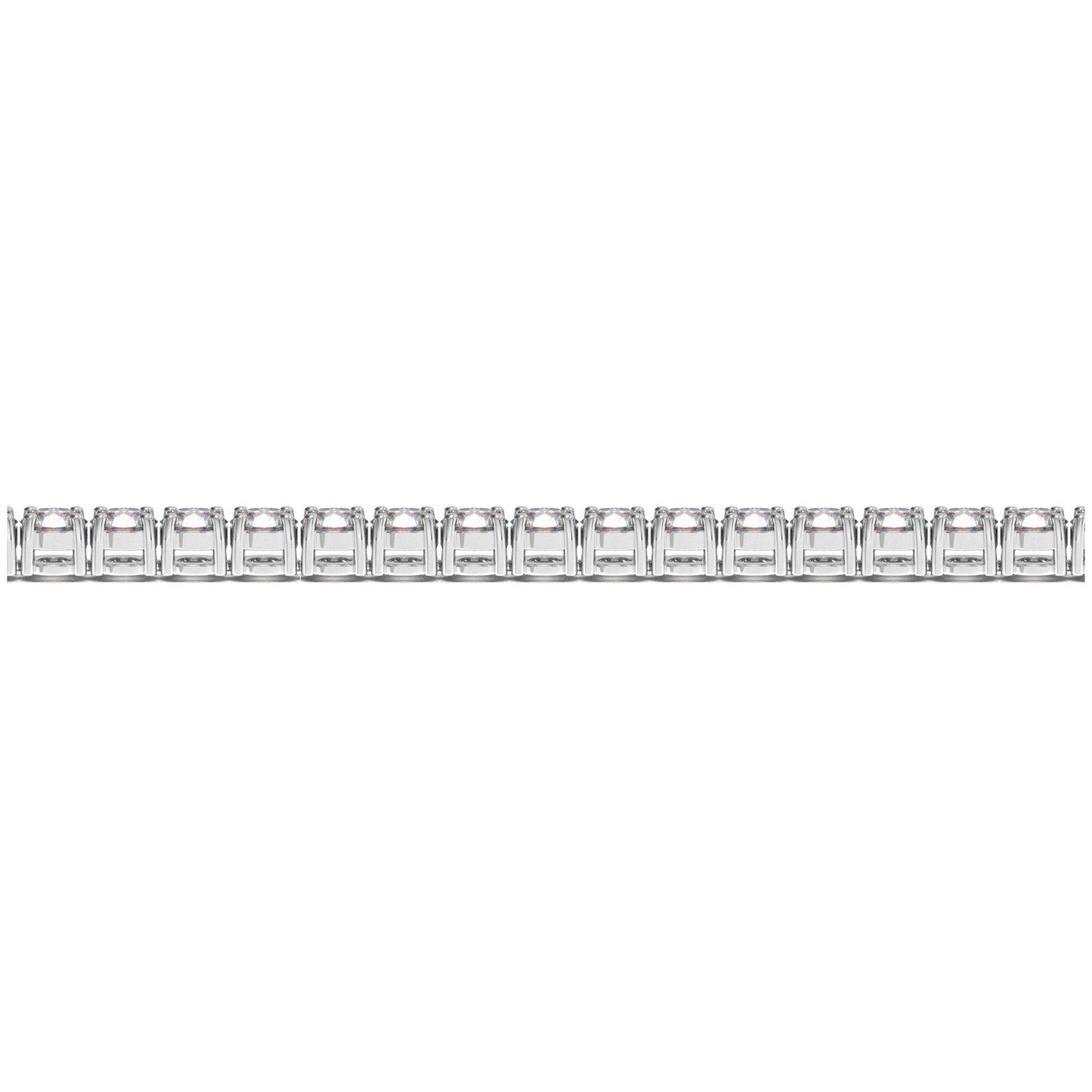 Lab grown round diamond tennis bracelet in 14k white gold, 8 cctw F/G VS2/SI1, Bids.com on Tampa Home & Garden Store