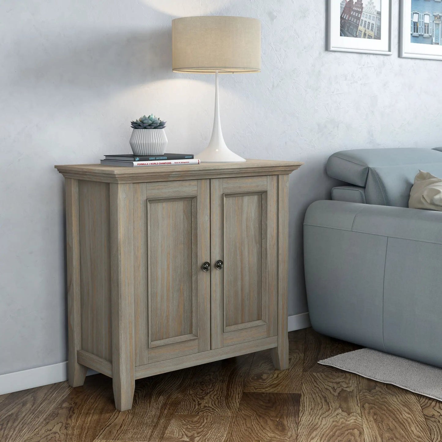 Amherst Handcrafted Low Storage Cabinet Essential