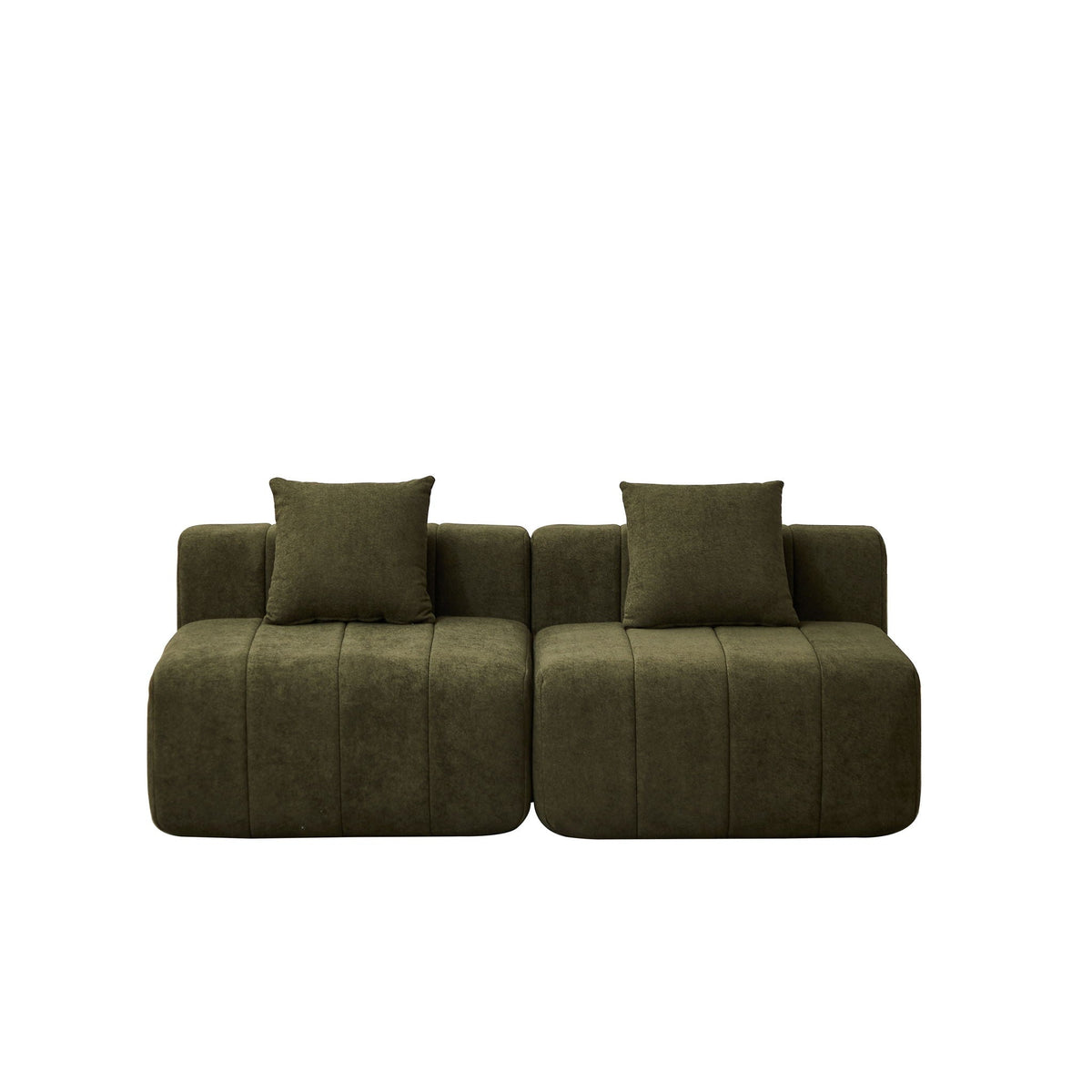 Symmetrical Modular Sofa And Piano Key Design