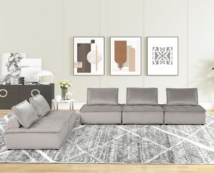 Anna Soft Modular Sofa and Four Seater Comfort