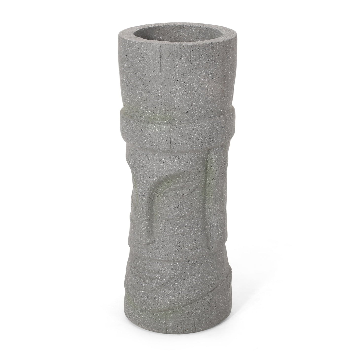 Planter: Classic Flower Planter in magnesium oxide, stone gray by HouseOfZazla on Tampa Home & Garden Store