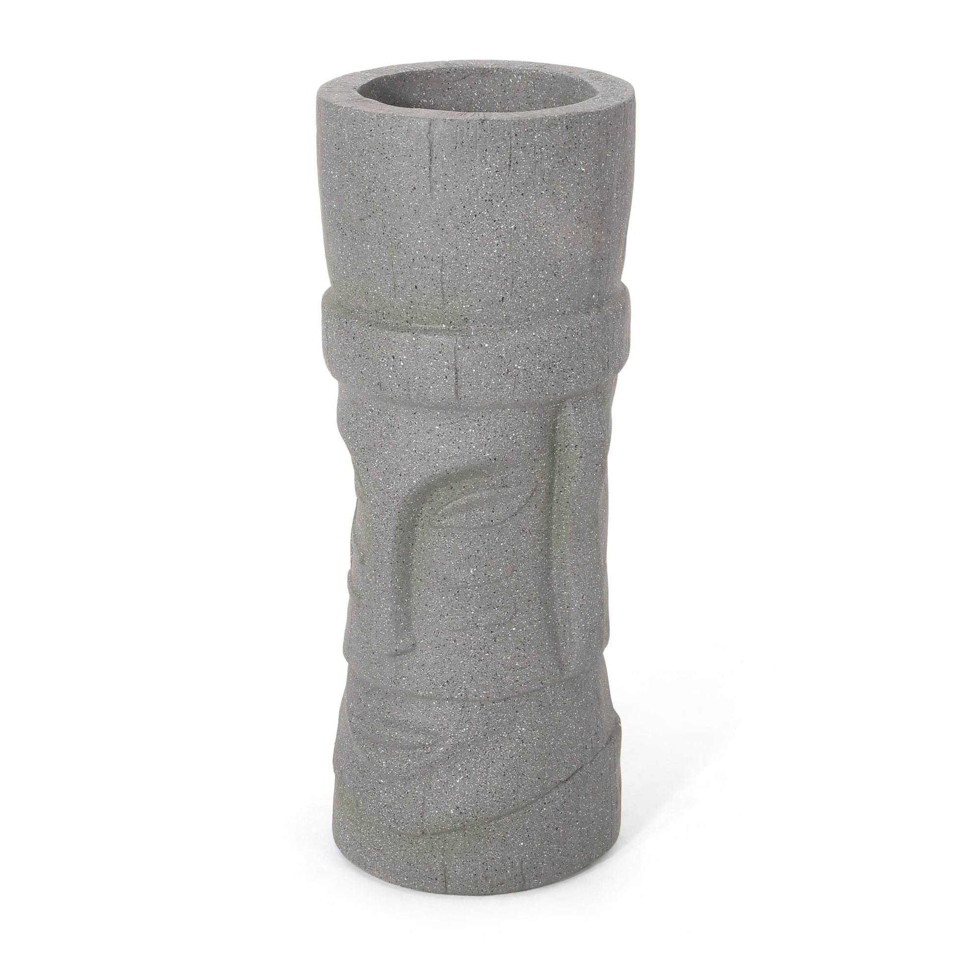 Planter: Classic Flower Planter in magnesium oxide, stone gray by HouseOfZazla on Tampa Home & Garden Store