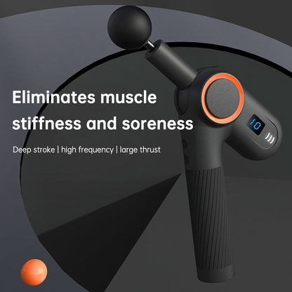900-turn fascial gun USB charging massage angle rotatable full body muscle massage machine gun - Tampa Home & Garden Store