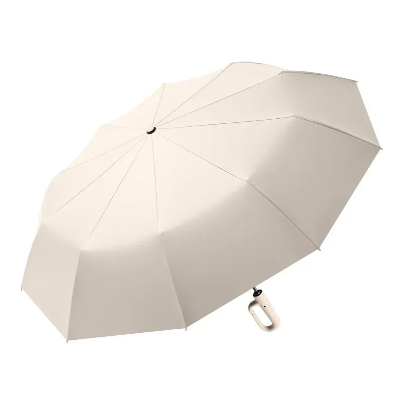 Men's and Women's Sunshade Umbrella Automatic Ring Umbrella Rain and Sun Protection UV Folding - Tampa Home & Garden Store