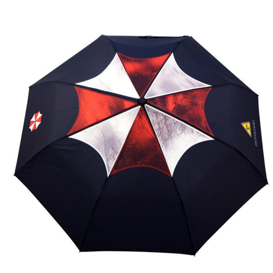 Creative Folding Sunny Umbrella Biochemical Crisis Triple Fold Sunshade Umbrella Rain and Rain dual-use - Tampa Home & Garden Store