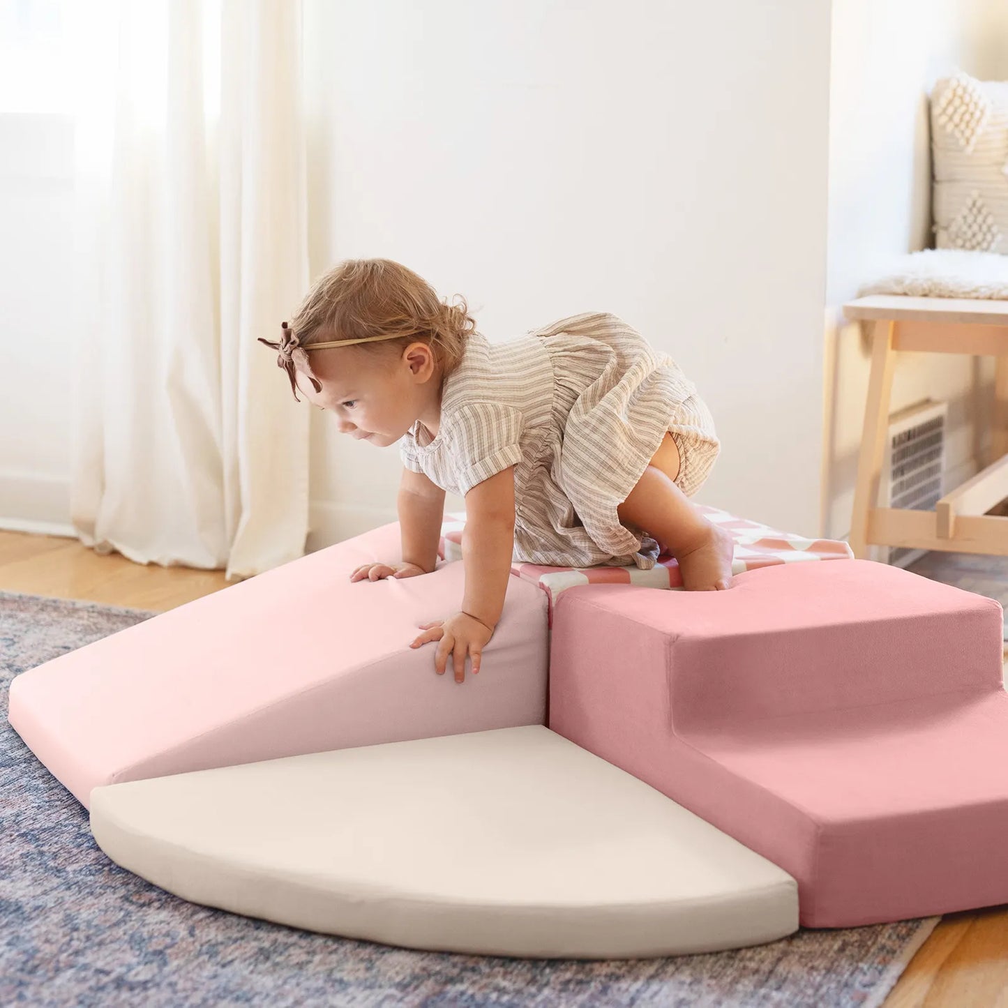 Tiny Land PlayNest Climbing Blocks Violet foam play mats by Tiny Land INC on Tampa Home & Garden Store