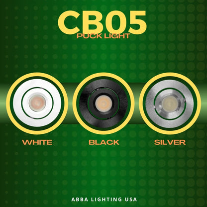 CB05 rond LED Dimmable en fonte d'aluminium encastré armoire lumière vers le bas luminaire