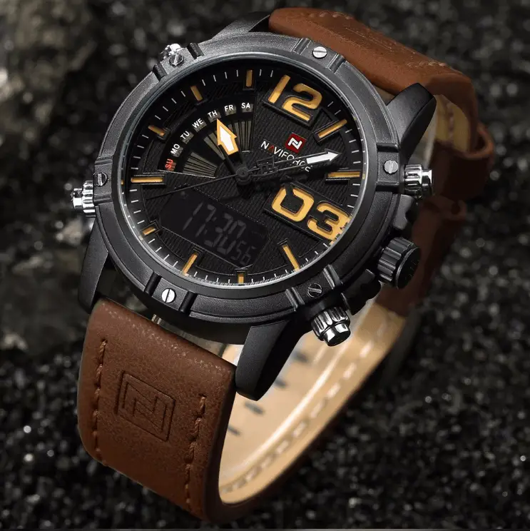 Men's Digital Analog Watch Multifunction