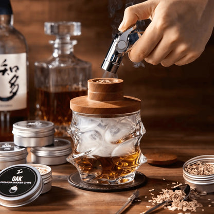 Tsuki Smoker Kit for Whisky and Cocktails