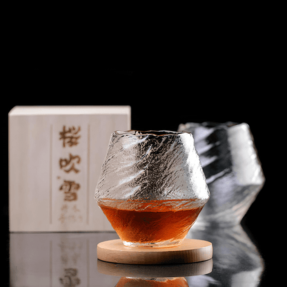 Yume and Japanese Crystal Whisky Glass Set