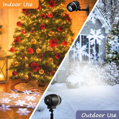 Outdoor Waterproof Snowflake LED Projector Lights with Remote by DirectDeals, Gobo Projector on Tampa Home & Garden Store