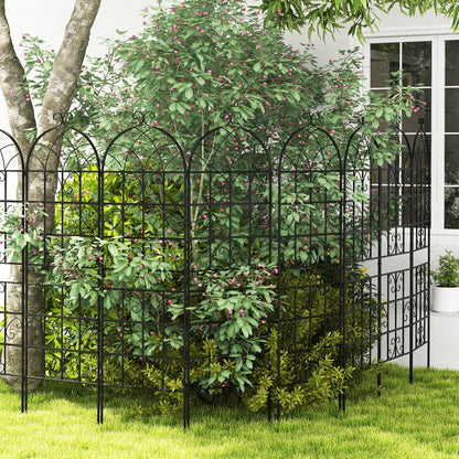 2/4 Pack 71 x 20 Inch Metal Garden Trellis for Climbing Plants