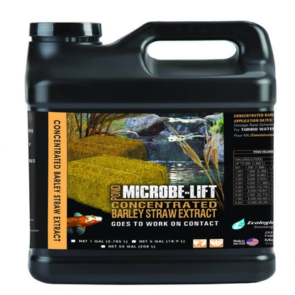 Microbe-Lift Barley Straw Extract liquid concentrate in black plastic jug 1 gal Rivendell on Tampa Home & Garden Store