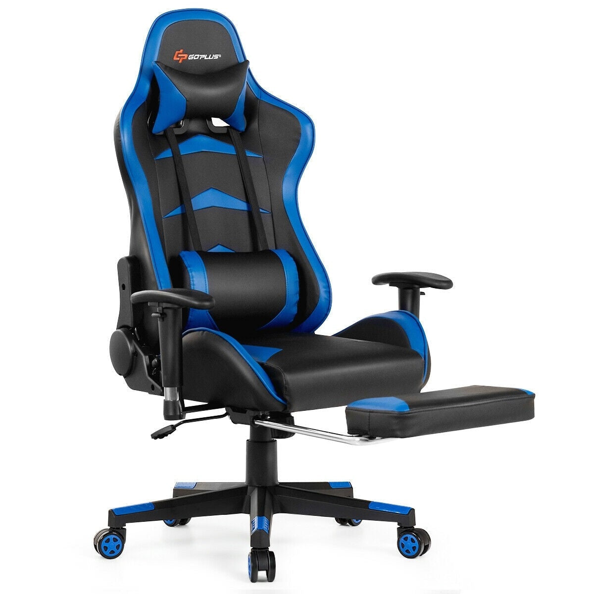 Sillón de masaje para videojuegos con reposapiés - rosa