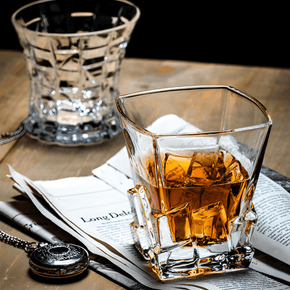 Tychon Handcrafted Japanese Crystal Whisky Glass