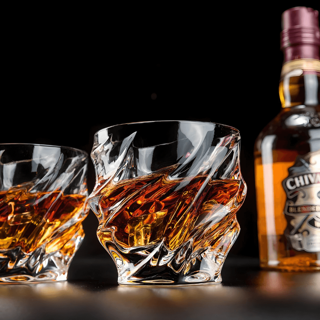 Nami Handcrafted Japanese Crystal Whisky Glass