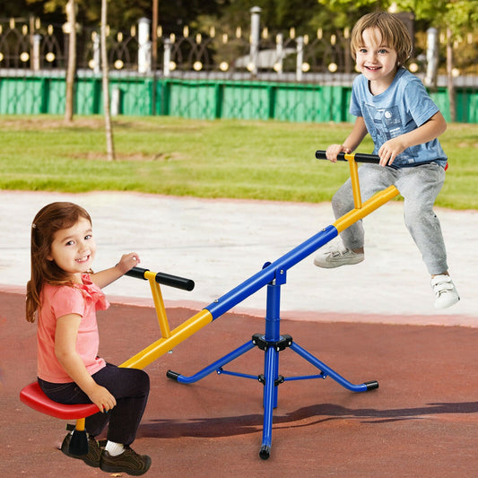 360°Rotation Kids Seesaw Swivel Teeter Totter Playground Equipment - Tampa Home & Garden Store