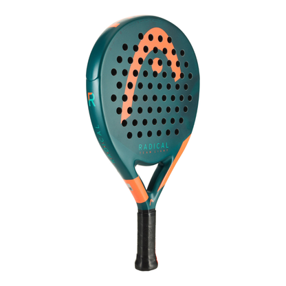 Padel racket Radical Team Light 2026 teal orange perforated face on Tampa Home & Garden Store