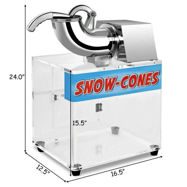 Máquina para hacer conos de nieve