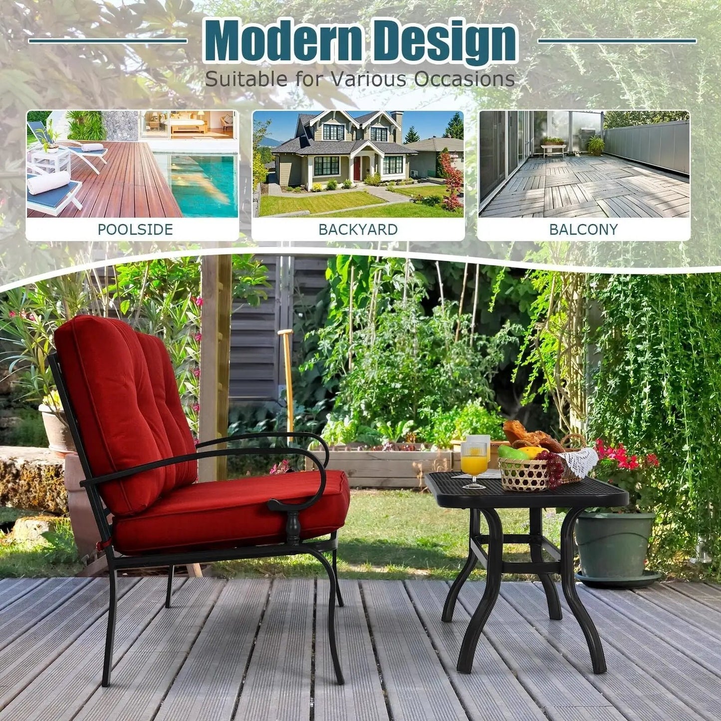Cantilever Patio Umbrella 10 ft With 360 Rotation