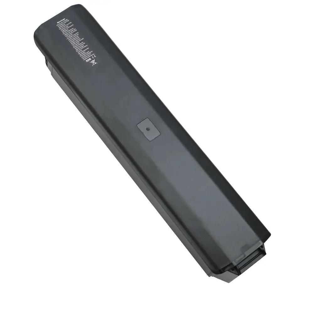 EUNORAU Specter ebike replacement battery, black elongated battery pack on Tampa Home & Garden Store