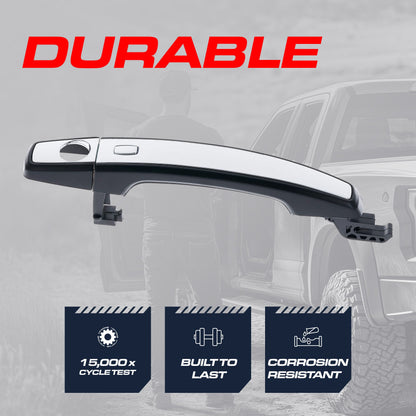 Exterior door handle replacement black/chrome for Buick Regal and Cruze Malibu SS Front LH on Tampa Home & Garden Store
